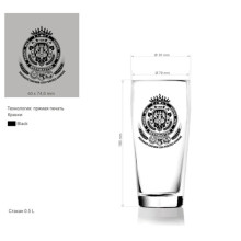 Glass Cup Beer Cup Whisky Glass Glass Tumbler Kb-Hn03591